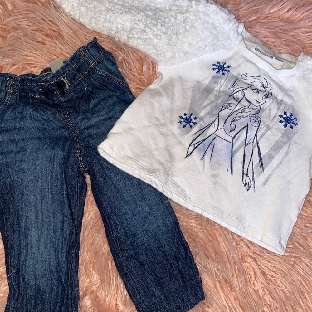 babygirl frozen outfit - super cute and warm
